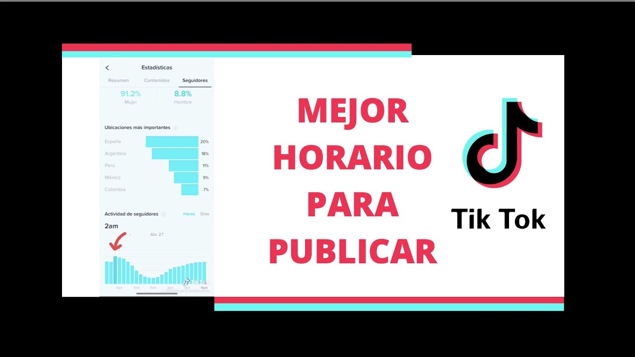 ¿a Qué Hora Conviene Publicar En Tik Tok Ar